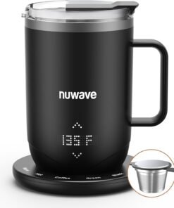 Smart Heated Coffee Mug with Custom Brew Modes