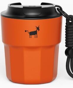 Insulated 10oz Ceramic Travel Coffee Tumbler with Lid