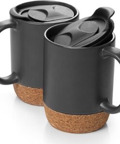 Dowan Ceramic Coffee Mugs Set of Two