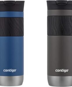 Insulated Stainless Steel Travel Mugs 2-Pack