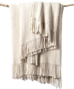 Soft Chenille Throw Blanket for Couch Decor