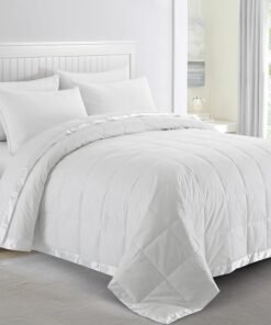 King Size Soft White Luxury Down Blanket