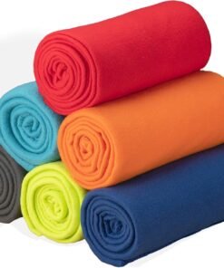Cozy Fleece Blanket Bulk Pack of 6
