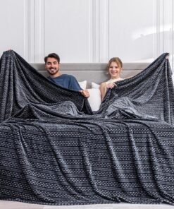 Oversized Cozy Fleece King Blanket